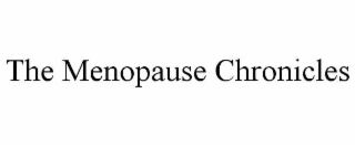 THE MENOPAUSE CHRONICLES