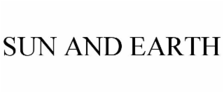 SUN AND EARTH