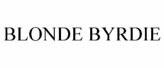 BLONDE BYRDIE