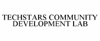 TECHSTARS COMMUNITY DEVELOPMENT LAB