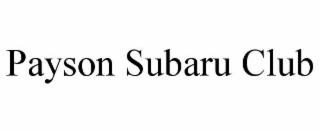PAYSON SUBARU CLUB