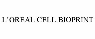 L'OREAL CELL BIOPRINT