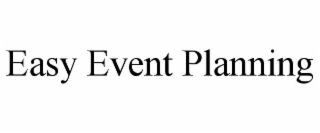 EASY EVENT PLANNING
