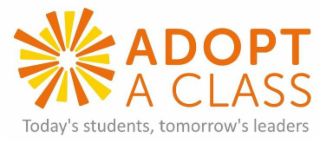 ADOPT A CLASS TODAY'S STUDENTS, TOMORROW'S LEADERS