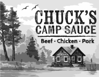 CHUCK'S CAMP SAUCE BEEF CHICKEN PORK
