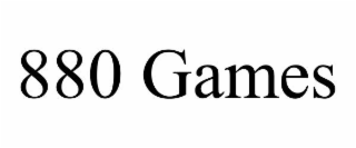 880 GAMES
