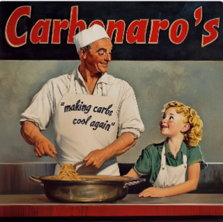 MAKING CARBS COOL AGAIN, CARBONARO'S