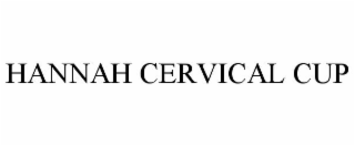 HANNAH CERVICAL CUP