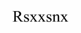 RSXXSNX
