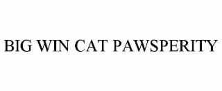 BIG WIN CAT PAWSPERITY