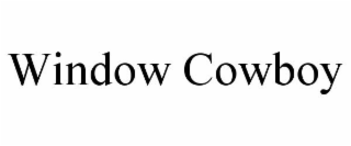 WINDOW COWBOY