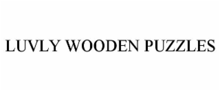 LUVLY WOODEN PUZZLES