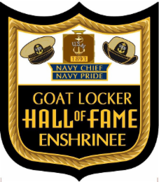 USN, 1893, NAVY CHIEF, NAVY PRIDE, GOAT LOCKER HALL OF FAME ENSHRINEE