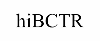 HIBCTR