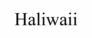 HALIWAII