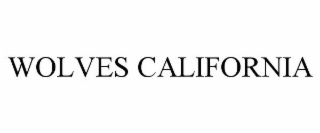 WOLVES CALIFORNIA