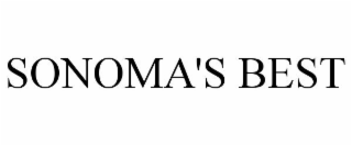 SONOMA'S BEST
