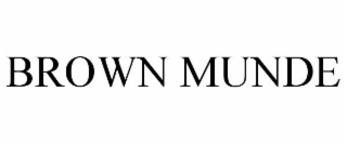 BROWN MUNDE