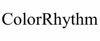 COLORRHYTHM
