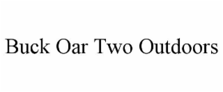 BUCK OAR TWO OUTDOORS