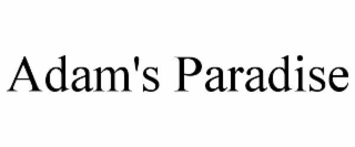 ADAM'S PARADISE