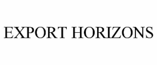 EXPORT HORIZONS