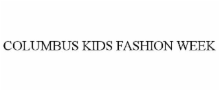 COLUMBUS KIDS FASHION WEEK
