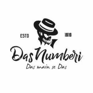 ESTD 1010 DAS NUMBERI DAS MAIN SE DAS