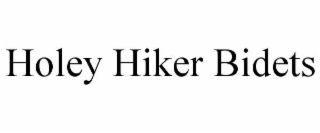 HOLEY HIKER BIDETS