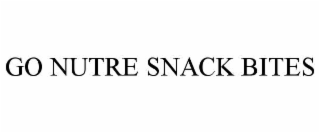 GO NUTRE SNACK BITES