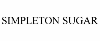 SIMPLETON SUGAR