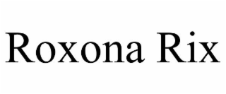 ROXONA RIX