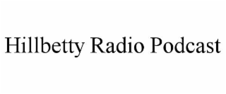 HILLBETTY RADIO PODCAST