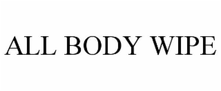 ALL BODY WIPE