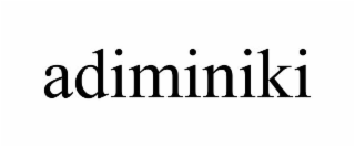 ADIMINIKI