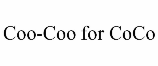 COO-COO FOR COCO