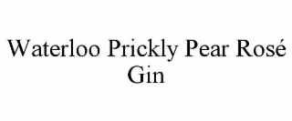 WATERLOO PRICKLY PEAR ROSÉ GIN