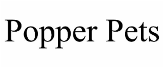 POPPER PETS