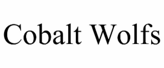COBALT WOLFS