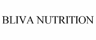 BLIVA NUTRITION