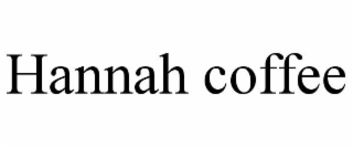 HANNAH COFFEE