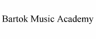 BARTOK MUSIC ACADEMY
