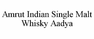 AMRUT INDIAN SINGLE MALT WHISKY AADYA