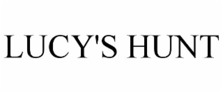 LUCY'S HUNT