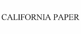 CALIFORNIA PAPER