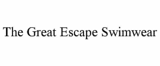 THE GREAT ESCAPE SWIMWEAR