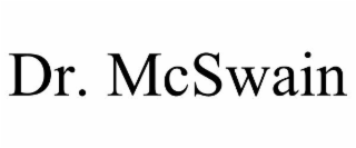 DR. MCSWAIN