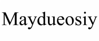MAYDUEOSIY