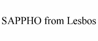 SAPPHO FROM LESBOS