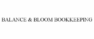BALANCE & BLOOM BOOKKEEPING